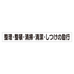 スーパーフラットミニ掲示板 専用マグネット (大) 表示内容:整理・整頓・清掃… (313-702)