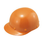 ヘルメット 野球帽型 ST＃114-EPZ (飛・墜) オレンジ (377-02OR)