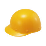 ヘルメット 野球帽型 ST＃114-EPZ (飛・墜) 黄 (377-02YE)