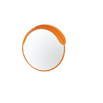 構内設置用丸型反射鏡 カーブミラー300mmミラーのみ 仕様:一面鏡 (384-56)