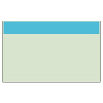 配管識別シート（大） 帯色：うすい青（マンセル値5B 6.5/8） (414-17)