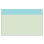 配管識別シート（小） 帯色：うすい水色（マンセル値2.5B 8/5） (416-18)