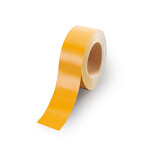 布テープ (簡易ラインテープ) (セパ無) 50mm幅×25m巻 カラー:黄 (864-69A)