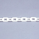 プラスチックチェーン 白 4m (871-234)
