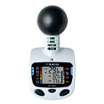 黒球型携帯熱中症計SK-180GT (HO-295)