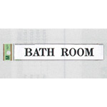 表示プレートH 室名札 アクリル 表示:BATH ROOM (バスルーム) (UP318-10)