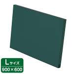 木製黒板 (緑) 受けナシ Lサイズ (22502NAS)