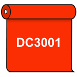 【送料無料】 ダイナカル DC3001 バーミリオンオレンジ 1020mm幅×10m巻 (DC3001)