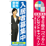 のぼり旗 入居者募集中 (GNB-2643) [プレゼント付]