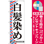 のぼり旗 白髪染め (GNB-511) [プレゼント付]