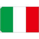販促用国旗 イタリア サイズ:大 (23654)
