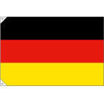 販促用国旗 ドイツ サイズ:小 (23659)