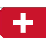 販促用国旗 スイス サイズ:小 (23665)