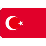 販促用国旗 トルコ サイズ:大 (23684)