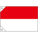 販促用国旗 インドネシア サイズ:ミニ (23712)