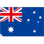 販促用国旗 オーストラリア サイズ:小 (23722)