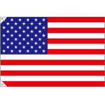 販促用国旗 アメリカ サイズ:小 (23725)