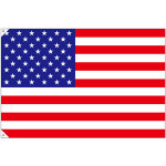 販促用国旗 アメリカ サイズ:大 (23726)