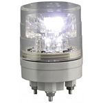 超小型LED回転灯 ニコミニ・スリム Φ45 白 規格:3点留 (VL04S-024AWC)