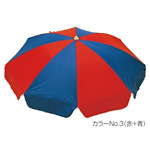ガーデンパラソル716 カラー:赤+黄 (MZ-591-716-No.2)