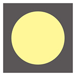 船舶用標識 丸 55mm角×1mm (082902)