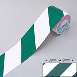 反射トラテープ 緑/白 サイズ:90mm幅×10m×0.15mm (256306)