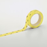 クリーンルーム用ラインテープ(帯電防止タイプ) 黄 サイズ:25mm幅 (259013)
