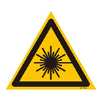 JISレーザー標識 三角 サイズ: (L) 400mm三角 (391601)