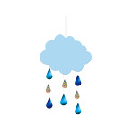 【2024年夏】雨雲ドロップオーナメント (No174-28_02)