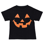 【2024年秋商品】パンプキンブラックTシャツ L(No175-1707)