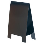 テーブルA POP 両面仕様 (1枚入) Lサイズ カラー:ブラック (56938BLK)