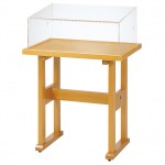 ワイド木製サンプルスタンド カラー:ナチュラル (58263NAT)