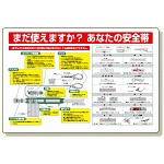 安全帯関係標識 まだ使えますか? (335-21A)