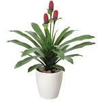 光触媒 人工観葉植物 造花 マガベ花付(ポリ製) (高さ67cm)