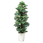光触媒 人工観葉植物 造花 スプリット1.35 (高さ135cm)