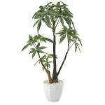 光触媒 人工観葉植物 パキラポットL (高さ55cm)