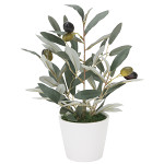 光触媒 人工観葉植物 造花 ミニオリ―ブ (高さ30cm)