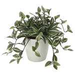 光触媒 人工観葉植物 造花 トラディスカンティア (高さ32cm)