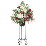 光触媒 人工観葉植物 造花 ロイヤルスタンド1.3 (高さ130cm)