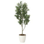 光触媒 人工観葉植物 造花 オリーブツリー 1.65 (高さ165cm)