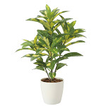 光触媒 人工観葉植物 造花 クロトン (高さ65cm)
