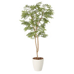 光触媒 人工観葉植物 造花 ねむの木1.3(ポリ製) (高さ130cm)