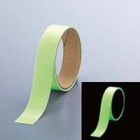 高輝度蓄光テープ 25mm巾×1M (824-502)
