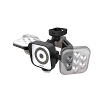 LEDセンサーライト防犯カメラ（AC100V） (824-85)