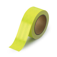蛍光プリズム高輝度反射テープ 蛍光黄緑 (864-86)