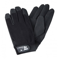 手袋 PUドクターブラック サイズ:L (379-3BK-L)