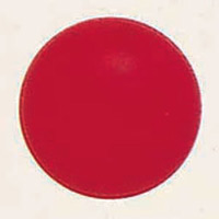 デコバルーン (10枚入) 9cm 濃赤 (SAGD6110)