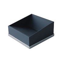 プラスチック カードスタンド グレー (54179GRY)