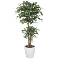 光触媒 人工観葉植物 造花 トロピカルベンジャミン 1.8 (高さ180cm)