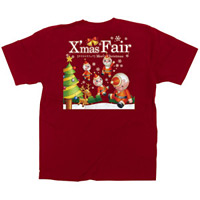 赤Tシャツ XmasFair キャラクター サイズ:S (64776)